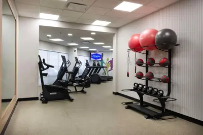 Gimnasio o instalaciones de fitness de Hampton by Hilton Saltillo Zona Aeropuerto