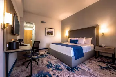 Cama o camas de una habitación en Comfort Inn Hermosillo Aeropuerto
