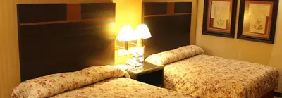 Zona de estar de Hotel Plaza las Quintas