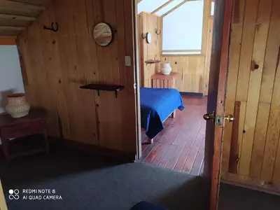 Cama o camas de una habitación en Las Herraduras