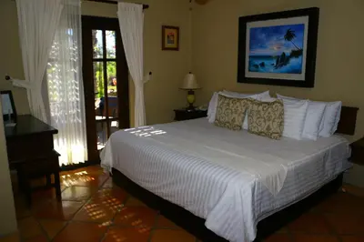 Cama o camas de una habitación en Posada del Cortes