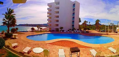 Piscina en o cerca de Estudio Frente Al Mar Posada