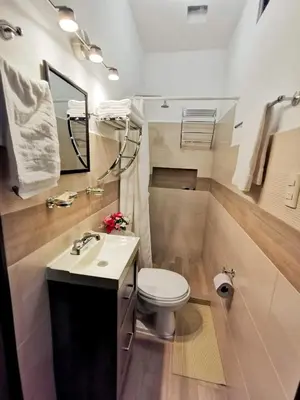 Un baño de Posada Bugambilia