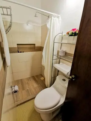 Un baño de Posada Bugambilia