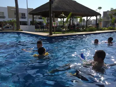 Piscina en o cerca de Bella Casa 3 Rec 4 Baños Piscina Playa para 12