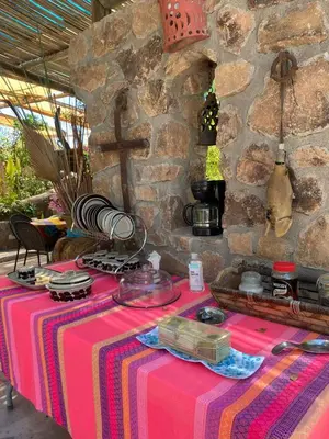 Comida en o cerca de este hostal o pensión