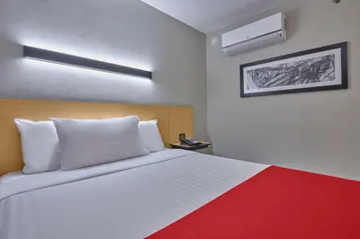 Cama o camas de una habitación en City Express by Marriott Hermosillo Expo