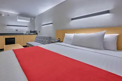 Cama o camas de una habitación en City Express by Marriott Hermosillo Expo