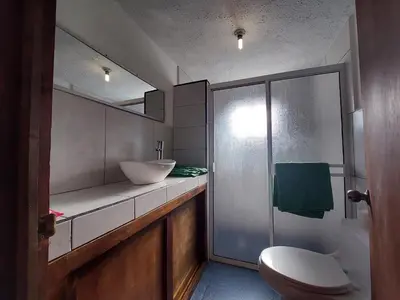 Un baño de Casa Nopal Tu casa vacacional tipo hotel