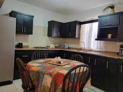Una cocina o zona de cocina en Departamento UNIVERSITARIO en fraccionamiento privado