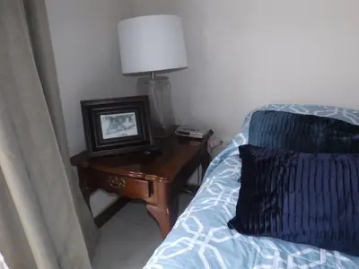 Cama o camas de una habitación en Departamento UNIVERSITARIO en fraccionamiento privado
