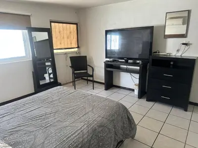 Una cocina o zona de cocina en Departamento privado con cochera y WIFI alta velocidad