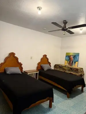 Zona de estar de Acogedora habitación en excelente ubicación