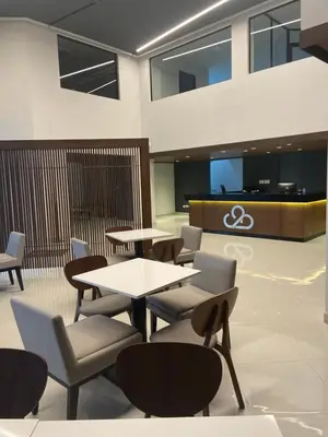 Zona de estar de Hotel Nuve Gomez Palacio
