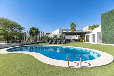 Piscina en o cerca de Hotel Nuve Gomez Palacio