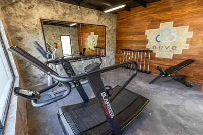 Gimnasio o instalaciones de fitness de Hotel Nuve Gomez Palacio