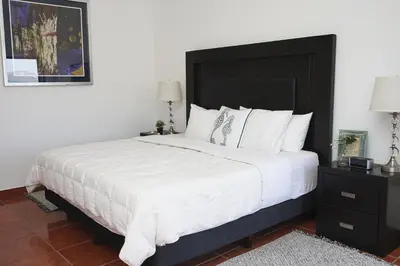 Cama o camas de una habitación en Casa de la Aduana Hotel Boutique