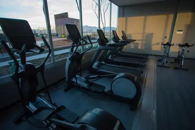 Gimnasio o instalaciones de fitness de Hyatt Place Saltillo