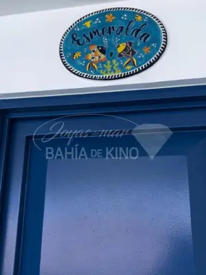 Certificado, premio, señal o documento que está expuesto en Esmeralda Joyas Del Mar Bahia de Kino