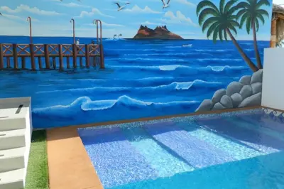 Piscina en o cerca de Rubí Joyas del Mar Bahia de Kino