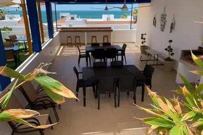 Un balcón o terraza de Rubí Joyas del Mar Bahia de Kino
