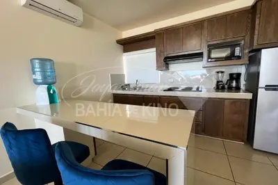 Una cocina o zona de cocina en Diamante Dos Joyas Del Mar Bahia de Kino