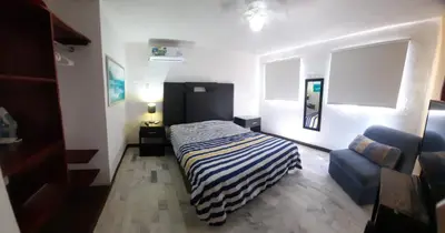 Cama o camas de una habitación en Villa Quintas Del Mar