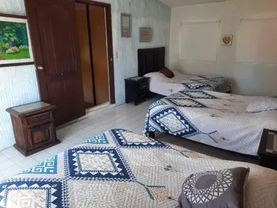 Cama o camas de una habitación en Villa Quintas Del Mar