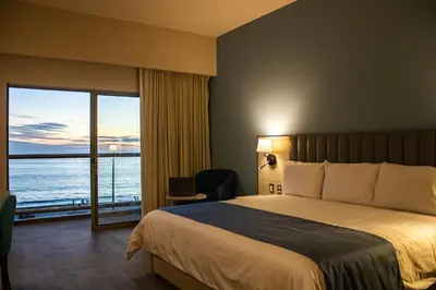 Cama o camas de una habitación en Varali Grand Hotel
