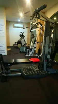 Gimnasio o instalaciones de fitness de Ocean Front- Marina View- Tiara Sands Resort, Sleeps 4