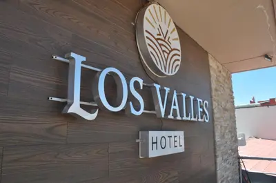 Certificado, premio, señal o documento que está expuesto en Hotel Los Valles