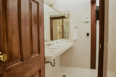 Un baño de Hotel Posada San Agustin