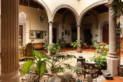 Zona de estar de Hotel Posada San Agustin