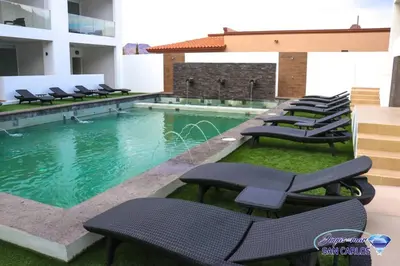 Piscina en o cerca de Departamento Topacio 2 Joyas del mar San Carlos