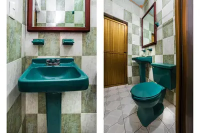 Un baño de Hotel San Marcos
