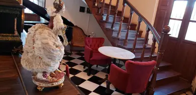 Zona de estar de La Casa del General Hotel Boutique