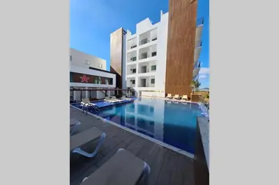 Piscina en o cerca de Nuevo departamento, excelente ubicación y muchas amenidades