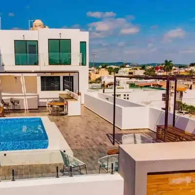 Departamento con vista al mar