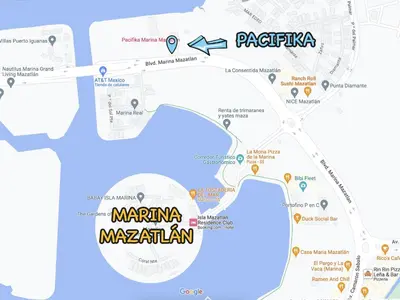 Plano de 6012 Habitación hotelera en Pacifika en Marina