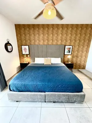 Cama o camas de una habitación en 5010 depa Pacifika de lujo en Marina Mazatlán