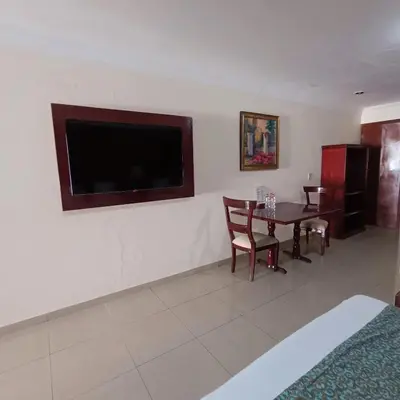 Zona de estar de Hotel Confort Plaza