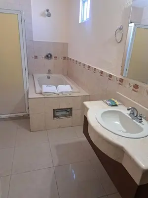 Un baño de Hotel Confort Plaza