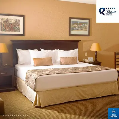 Cama o camas de una habitación en Best Western Posada Del Rio