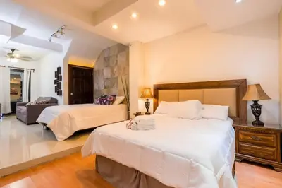 Cama o camas de una habitación en DEPARTAMENTO RES CAMPESTRE DE 3 HABITACIONES Y 4 CAMAS