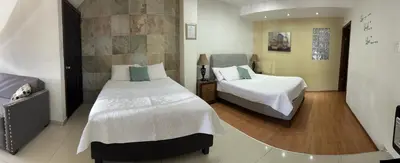 Cama o camas de una habitación en DEPARTAMENTO RES CAMPESTRE DE 3 HABITACIONES Y 4 CAMAS