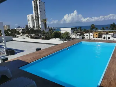Piscina en o cerca de APARTAMENTO CON ALBERCA en Mazatlán