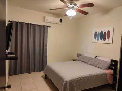 Cama o camas de una habitación en Departamento Y