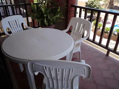 Un balcón o terraza de La Casa Contenta
