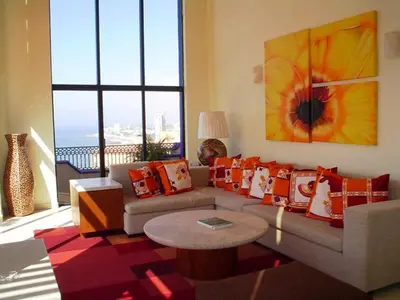Zona de estar de Royal Villas Resort