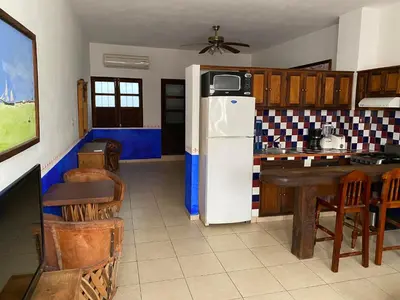 Una cocina o zona de cocina en Villa Serena Centro Historico